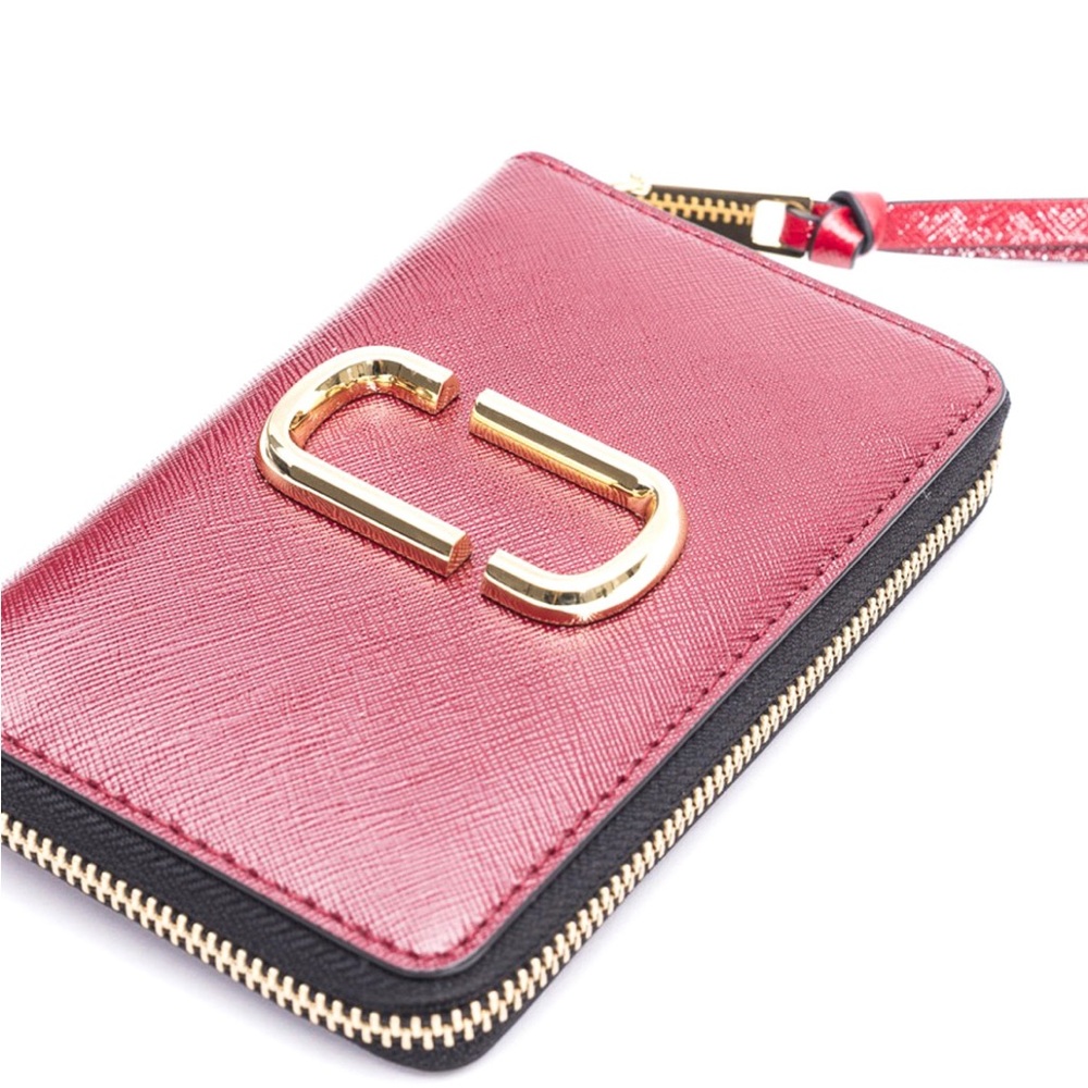 Marc Jacobs Red and Black Wallet